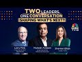 MEGA EXCLUSIVE: Mukesh Ambani \u0026 Larry Fink INTERVIEW | Investing For A New Era | JioBlackRock Event
