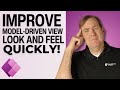 How To Quickly Improve Your Power Apps Model-Driven View Look and Feel! 🎨