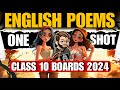 Class 10 English Poems One Shot | First Flight Class 10 Board 2024 🔥| Poems Class 10 one shot