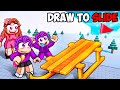 DRAW a SLED to Slide Down a Hill in Roblox