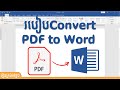 How to convert PDF to word, របៀបបំលែង PDF ទៅជាកម្មវិធី Word Eps 32