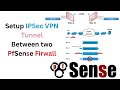 pfSense | Site-To-Site VPN  Tunnel | How to Setup an IPSEC Site-to-VPN with Two PFSense Firewall