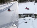 Snow-Tubbing in South Lake Tahoe, CA