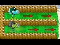 99 Gatling Pea Vs 99 Snow Pea Vs All Zombies Vs Giga Gargantuar Vs Dr. Zomboss - Plants vs Zombies