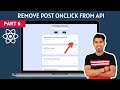 React JS Website in Hindi #6:  How to REMOVE (DELETE) the Post from API on Click 🔥