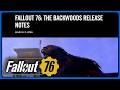 BIGFOOT is HERE!  Fallout 76 The Backwoods FULL Patch Notes Breakdown (March 3 Update)