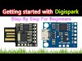 Getting Started With Digispark Kickstarter ATTINY85 || Attiny85-20SU Development Board Micro USB