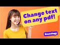 How to Edit Text Inside PDFs Using Foxit PDF Editor/ Reader