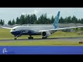 Boeing 777X First Taxi Test
