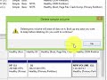 Create, Delete Partitions on External Hard Disk