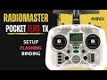 How to setup Radiomaster Pocket Transmitter under 20 Min ! Hindi ! AviationRCfly