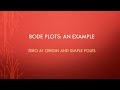 2.1.3 Bode Plots Example: Zero at origin and simple poles