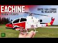 Eachine E187s AH-1 Cobra Gunship RC Helicopter | Review.