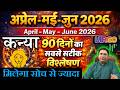 कन्या राशि | सफलता की नयी कहानी | कन्या राशि अप्रैल – मई - जून 2026 Kanya rashi 2026 Virgo
