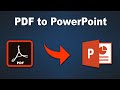 How to Convert PDF File to PowerPoint using Adobe Acrobat Pro 2017