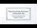 Microsoft 365 Manager Migration Blueprint