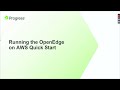 OpenEdge on AWS Quick Start