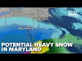 Heavy snow in Maryland this weekend? What we know about the potential weekend storm
