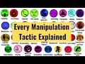 Every Manipulation Tactic Explained in 9 Minutes