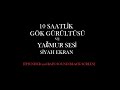 10 Saat Gök Gürültülü Yağmur sesi (SİYAH EKRAN)