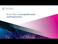 Action Plan on Competitiveness and Productivity: Live Press Conference