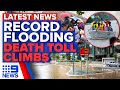 Hundreds trapped as flood crisis drowns Lismore, QLD floods claim eighth death | 9 News Australia