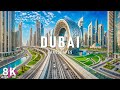 Dubai 8K – The Ultra Modern Oasis with Stunning Skylines \u0026 Luxurious Wonders | Relaxing Music