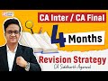4 Months = Rank! Ultimate CA Revision Strategy 🔥 | CA Siddharth Agarwal
