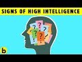 10 Signs That You Are Highly Intelligent
