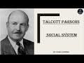 TALCOTT PARSONS' SOCIAL ACTION THEORY | L-43 | SOCIOLOGY OPTIONAL P- 01| UPSC 2023 | RAMA SHARMA