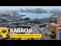 M.A. Jinnah Road Karachi 4K Drone View | Numaish to Port Grand Aerial Tour