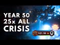 Stellaris Maginot Line Vs 25x ALL Crisis - 2250 Endgame