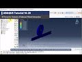 ABAQUS tutorial | Dynamic Analysis of Wheel/Rail Interaction | Contact Analysis | Explicit | 16-20