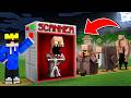 Using a SCANNER to Find Villager's Scary Secrets in Minecraft..