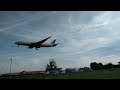 British airways 777 landing on Runway 23L at London -Heathrow