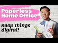 How to Maintain a Paperless Home Office