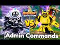 Starting Over with ADMIN COMMANDS BATTLE in Brainrot Evolution!