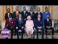 The Queen and Duke of Sussex meet cricket captains ahead of World Cup