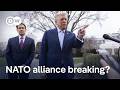 Trump threatens to leave NATO amid Iran war fallout: an historic shift in global power? | DW News