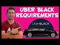 Uber Black Requirements for Uber Black Driver (Uber Black Car \u0026 Uber Black SUV)