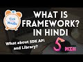 What is Framework? All about Framework, Library, API and SDK | Hindi