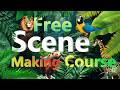 Free Blender Scene Making Course | Geometry Node Scene Making Course | Blender Free Course