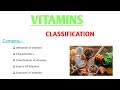 Vitamins- Fat Soluble Vitamins and Water soluble Vitamins || Types of Vitamin|| Function of Vitamins