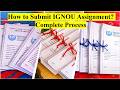 🔥How to Submit IGNOU Assignment offline 2026 | IGNOU Assignment Submission 2026 Complete Process