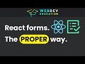 STOP using useState for React forms (there's an alternative method)
