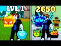 Blox Fruits Noob to Max With ONLY Fruit Dealer