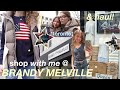 a BRANDY MELVILLE shopping vlog! downtown toronto ⭐️ shop w/ me and haul
