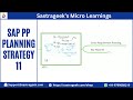 SAP PP Planning Strategy 11 || Sastrageek Micro Learning