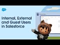 Internal, External, and Guest Users in Salesforce