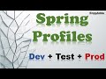 What is Spring Profiles | How to Set Spring Active Profile | Environment | Dev | QA| Prod | Spring